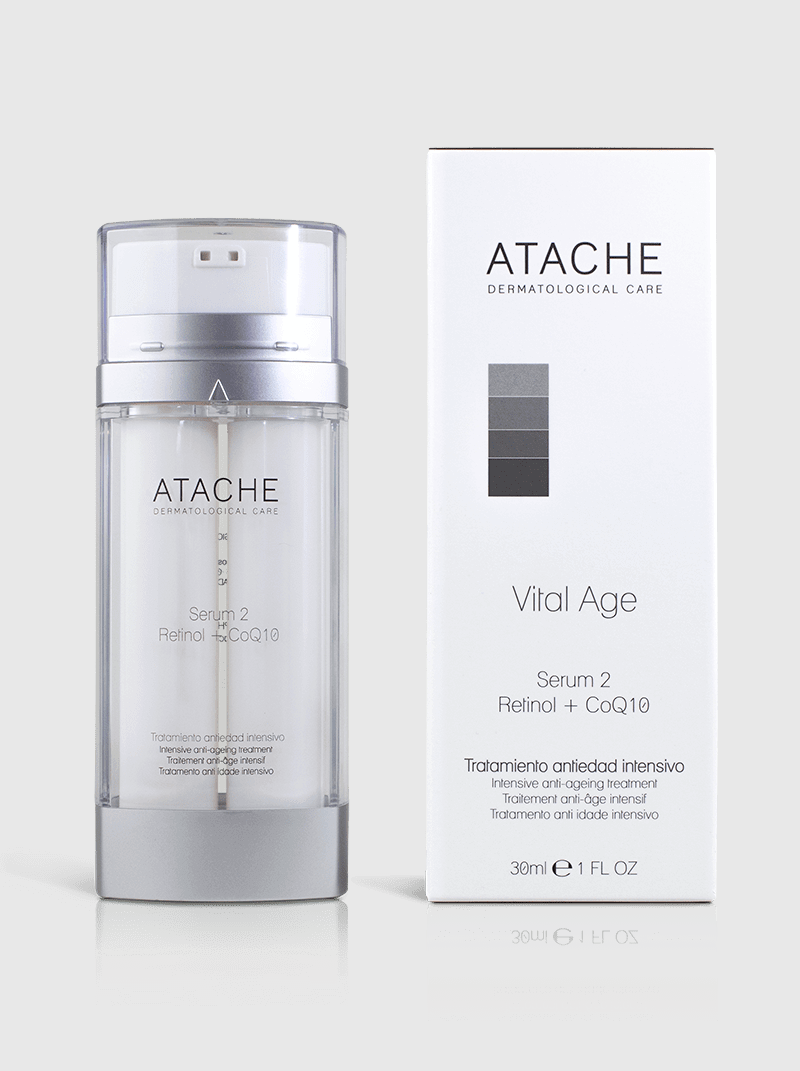 Atache Vital Age Serum2 Retinol+CoQ10 serumas 30ml Atache Vital Age Serum2 Retinol+CoQ10 serumas 30ml